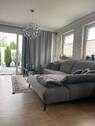 Wohnzimmer mit Zugang zur Terrasse - 3 Zimmer Etagenwohnung in Bad Staffelstein