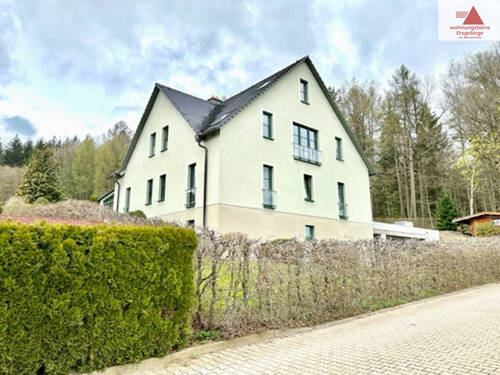 Hausansicht_ - 9 Zimmer Mehrfamilienhaus, Wohnhaus in Gornau/Erzgebirge
