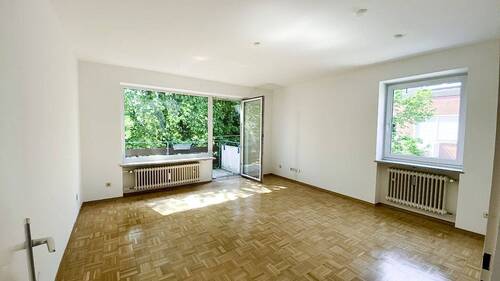Wohnzimmer - Etagenwohnung mit 72,00 m&sup2; in München zum Kaufen