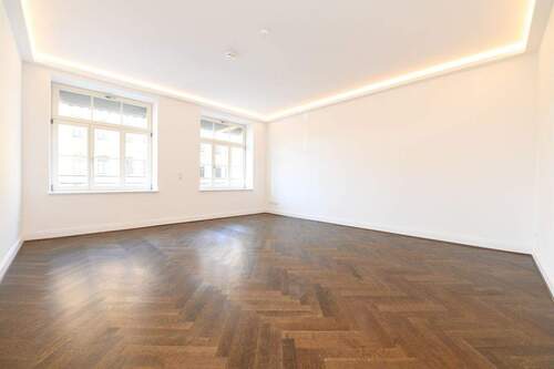 Wohnen - Erstbezug mit Garten! + Fußbodenheizung + Eichenparkett + tolles Bad + Wanne & Dusche + LED-Licht