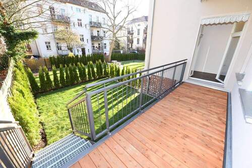 Balkon / Garten - 3 Zimmer Etagenwohnung zur Miete in Leipzig
