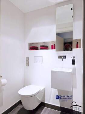 Gäste WC mit Dusche - 