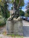 Statue am Hubertussee - 