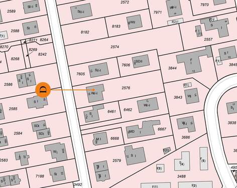 Auszug aus der Flurkarte - 