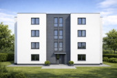 Ansicht Ost (ähnlich) - NEUBAU ERSTBEZUG moderne 3-Zimmer-ETW mit Terrasse