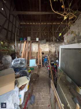 Einblick in die Scheune - 