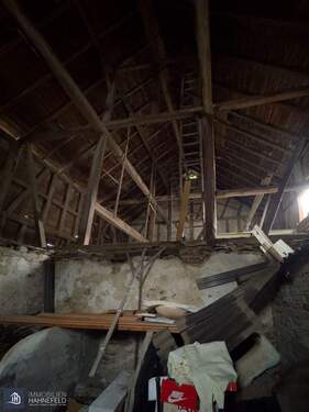 Einblick in die Scheune - 