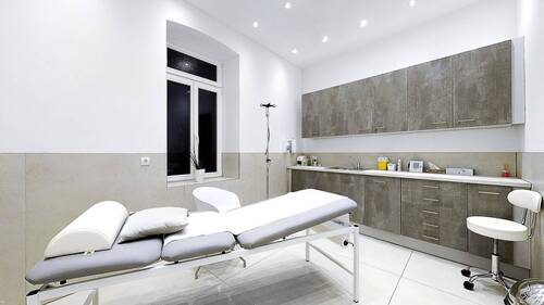 Behandlungszimmer / Badezimmer - Etagenwohnung mit 135,00 m&sup2; in Bad Kissingen zum Kaufen