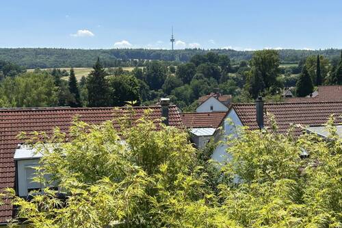 Ausblick vom Balkon - 