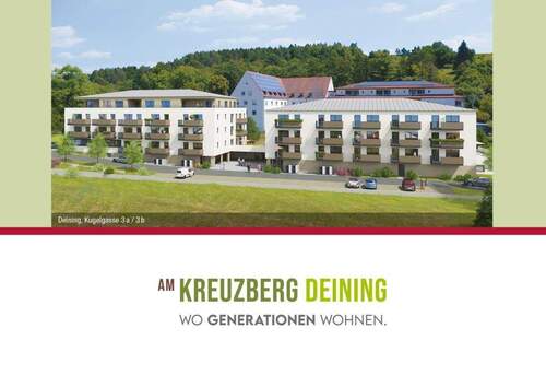 Am KREUZBERG Deining - 2 Zimmer Etagenwohnung zum Kaufen in Deining