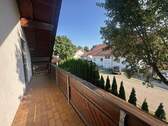 Blick vom Balkon - 7 Zimmer Einfamilienhaus in Mengkofen