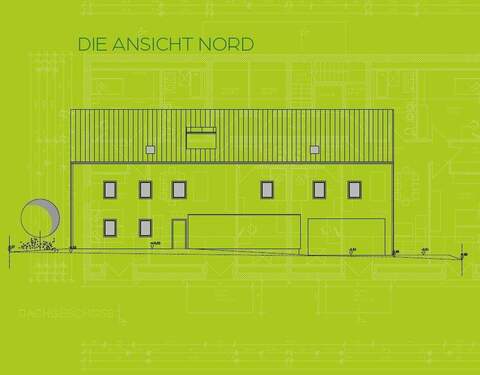 Ansicht Nord - 3 Zimmer Etagenwohnung zum Kaufen in Baierbach