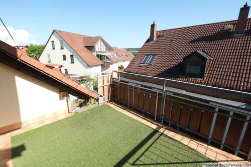 Sonnige Dachloggia - 