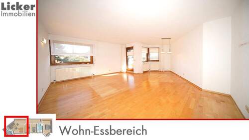Wohn-Essbereich - Etagenwohnung mit 68,10 m&sup2; in Winnenden zum Kaufen