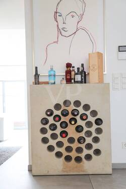 Weinregal aus Sandstein - 