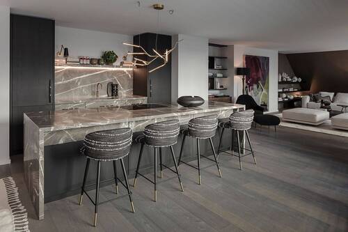 Edle Design-Küche - 