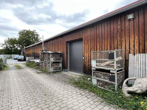 Seitenansicht - Halle in Bensheim zum Kaufen