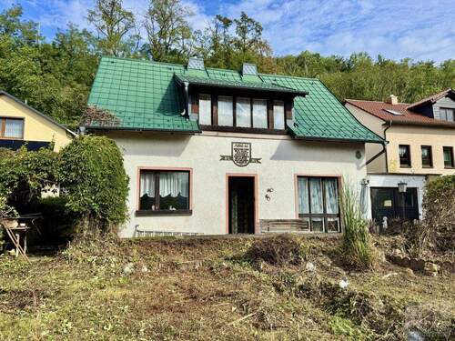 Vorderansicht - Charakter statt Perfektion - Einfamilienhaus mit Gestaltungsfreiraum in bester Lage