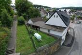 Seitenansicht mit Garten - 
