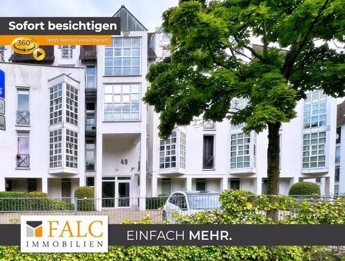 Bild 1 - Perfekt für Stadtliebhaber - Balkonwohnung mit Tiefgarage