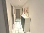 Flur - Etagenwohnung mit 90,00 m&sup2; in Steinburg zur Miete