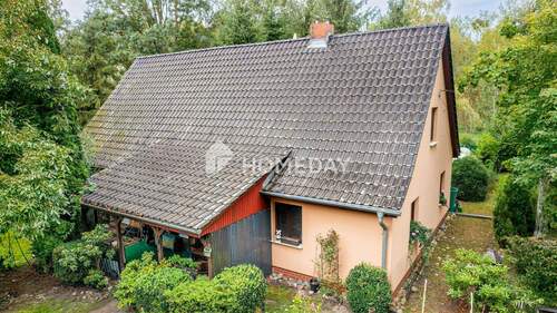 Außenansicht Drohne 4 - Einfamilienhaus mit 120,00 m² in Kremmen zum Kaufen