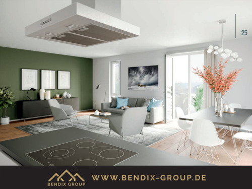 Wohnbeispiel - Bezugsfertig: 4-Zi-Whg am Großen Garten I Balkon I Modern & hochwertig, Energieeffizient I Erstbezug