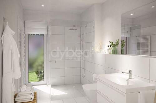 Visualisierung Bad - 2 Zimmer Etagenwohnung in Lüneburg