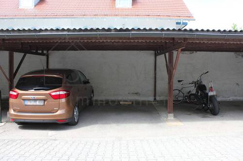 Ansicht Carport Stellplatz - 