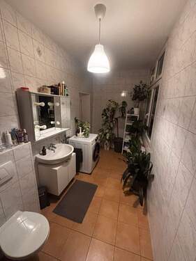 Tageslichtbad mit WaMa-Anschluss - 