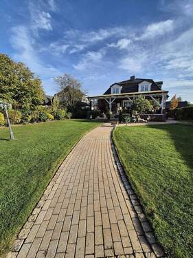 Blick auf die Terrasse - 