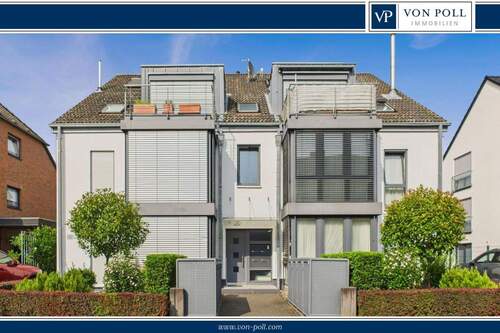 Straßenansicht - Sonnendurchflutete 3-Zimmer-Wohnung mit großem Balkon in bester Lage von Hürth-Efferen