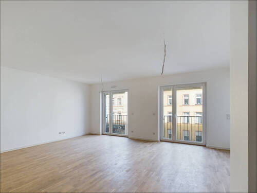 Wohnbereich - Stilvolle 2-Zimmer-Wohnung mit Loggia im BS Living Projekt