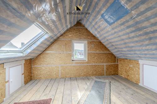 Ausbauoption 1: Dachstock bereits vorbereitet - 