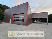 seitliche Ansicht mit Vordach - 