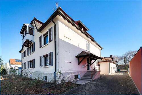 Ansicht seitlich - Mehrfamilienhaus, Wohnhaus mit 240,00 m&sup2; in Radolfzell am Bodensee zum Kaufen