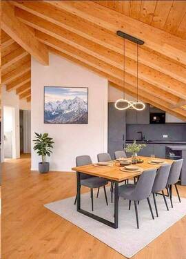 Küche/ Essen - 3 Zimmer Etagenwohnung in Garmisch-Partenkirchen