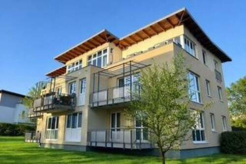 Haus, Flussseite - Exklusives 2-Zi-Apartment in Toplage - hell und ruhig