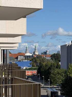 Ausblick Richtung Strausberger Platz - 