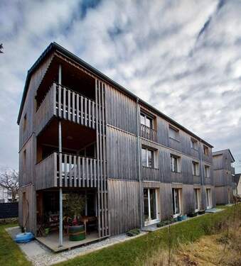 Ansicht Balkon - 4 Zimmer Etagenwohnung in Radolfzell am Bodensee