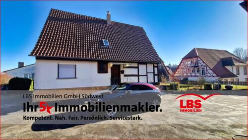 Ansicht - 1 FH Fachwerkhaus in Ölbronn-Dürrn