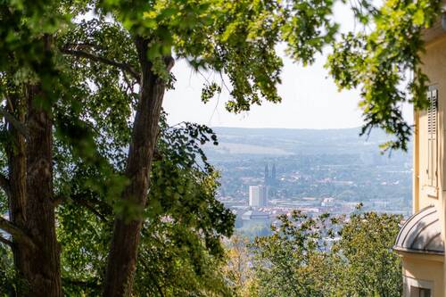 Blick auf die Stadt _ Zoom - Oberloschwitz von seiner schönsten Seite - Wohnen mit Panorama und Charakter.
