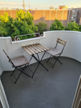 Balkon - 1 Zimmer Etagenwohnung in Berlin