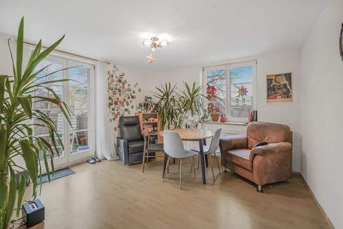 Wohnbereich - Etagenwohnung mit 63,70 m&sup2; in Überlingen zum Kaufen