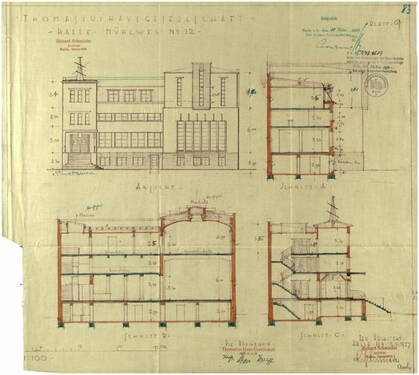 Plan aus Stadtarchiv - 