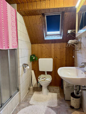 Duschbad im Dachgeschoss - 
