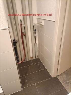 Bad - Anschluss Waschmaschine - 