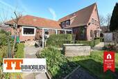 Außenansicht - Viel Platz für Familie und Ideen - Klinkerhaus mit Einliegerwohnung und Gartenidylle in Rüstersiel!