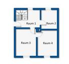 Grundrissskizze Kellergeschoss - 