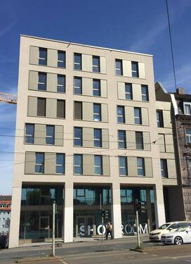 Draufsicht außen.JPG - Moderne Büro - Kanzlei Praxis Fläche in Filetlage Nbg. Zentrum – 4 hochwertig ausgestatte Räume zzgl. Empfang , Küche und 2 WC´s Erstbezug 2018